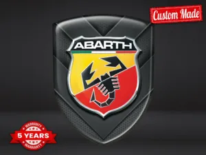 Fiat Abarth Autoaufkleber Limitiert Stilvoll Professionell